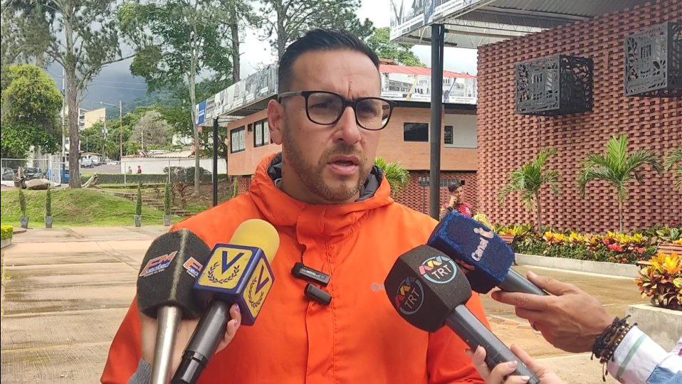 Yesnardo Canal, director de Protección Civil Táchira. Foto Luzfrandy Contreras.