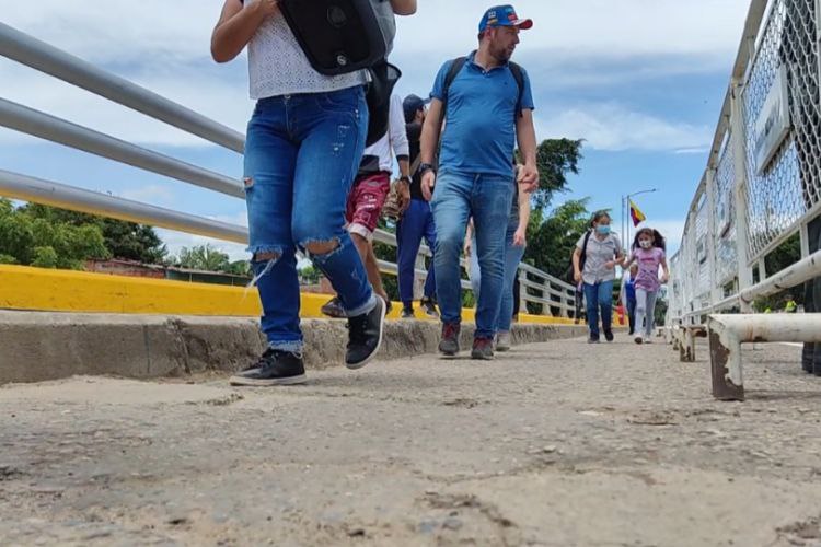 Frontera entre Venezuela y Colombia. Foto Gabriel Duque.