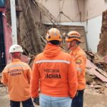 Tercera vivienda que colapsa en San Cristóbal en menos de una semana por las precipitaciones. Foto Tito Sayago.