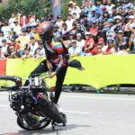 La motopirueta fue declarado como deporte nacional. Foto RRSS.