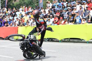 La motopirueta fue declarado como deporte nacional. Foto RRSS.