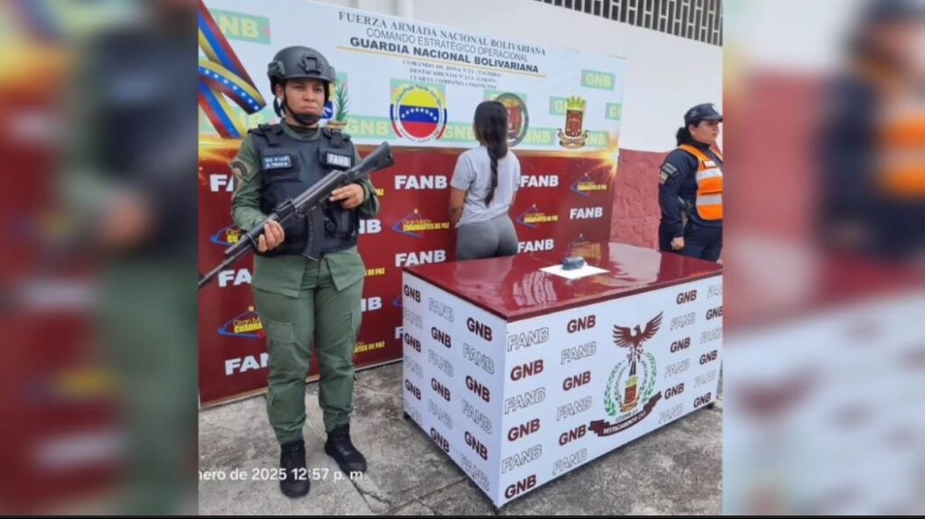 Detenida mujer con sustancias ilícitas en sus partes íntimas